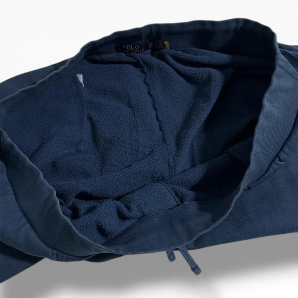 Polo Ralph Lauren Fleece Shorts Men‎ 3XB Clancy Blue Big Pony Logo Lounge $125